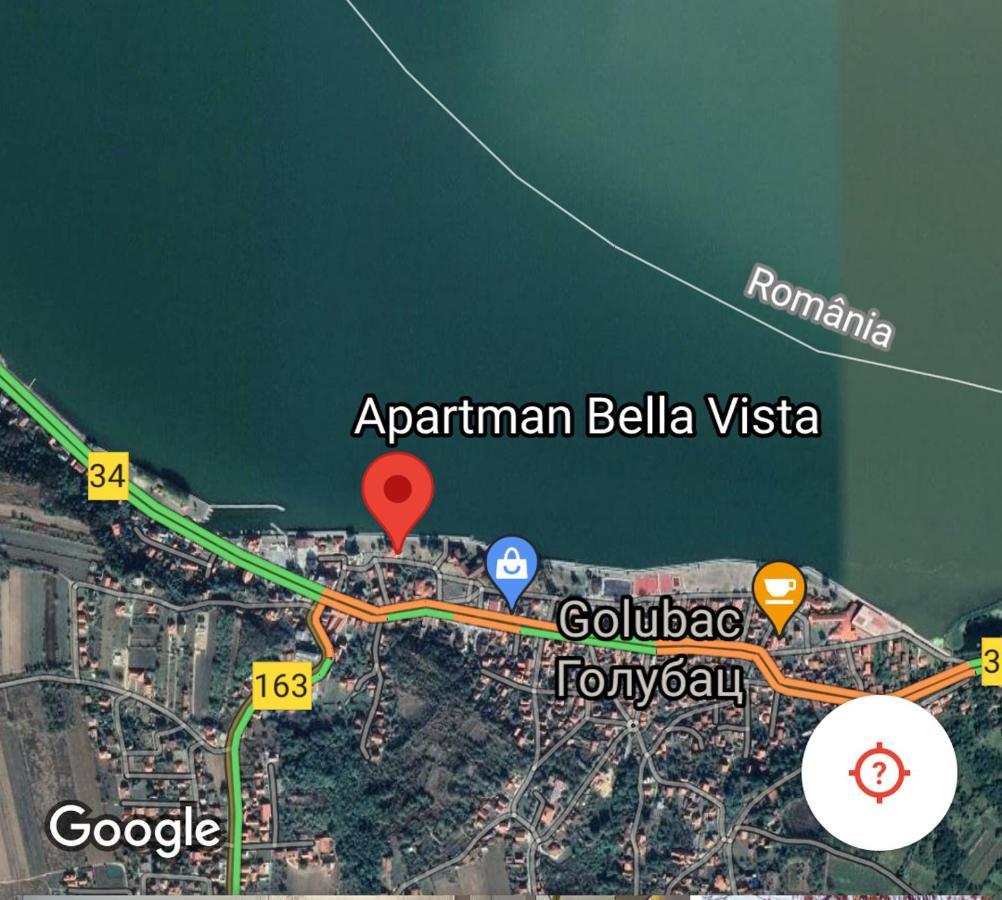 Apartman Bella Vista Голубац Экстерьер фото